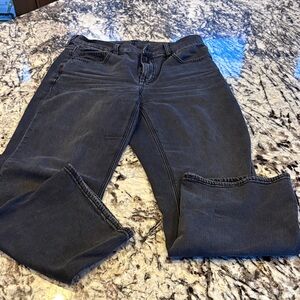 American Eagle Outfitters Charcoal Women's Stovepipe Jeans